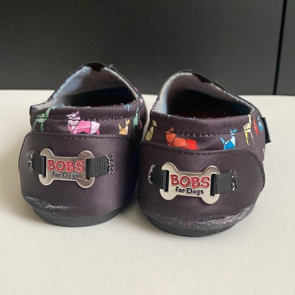 Skechers Bob's for Dogs Colorful Origami Dog Print Shoes - Picture 4 of 5